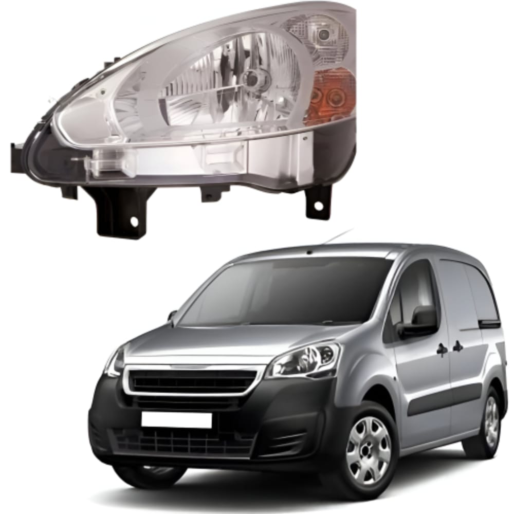 Left headlight for old Berlingo / Partner.