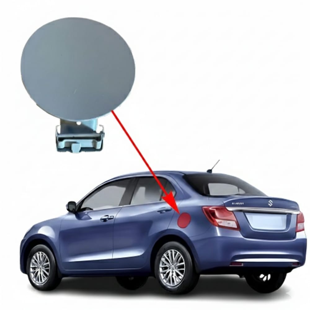 External fuel tank cap (metal) – Desire, original (genuine), 2020–2025