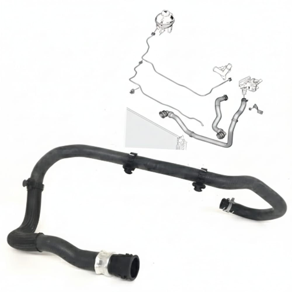 New Partner Diesel + New Doblo lower expansion tank hose (Genuine/OEM)