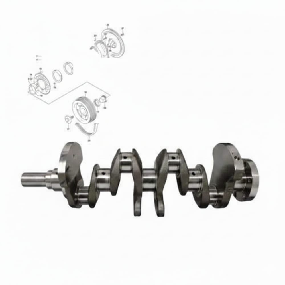 Original crankshaft for Suzuki Dzire 2020-2025 models.
