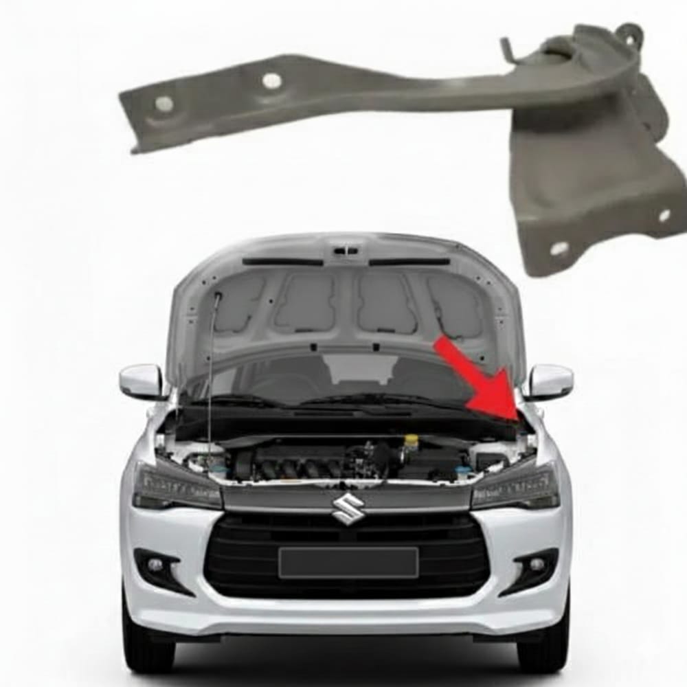Original left hood hinge for Suzuki Dzire