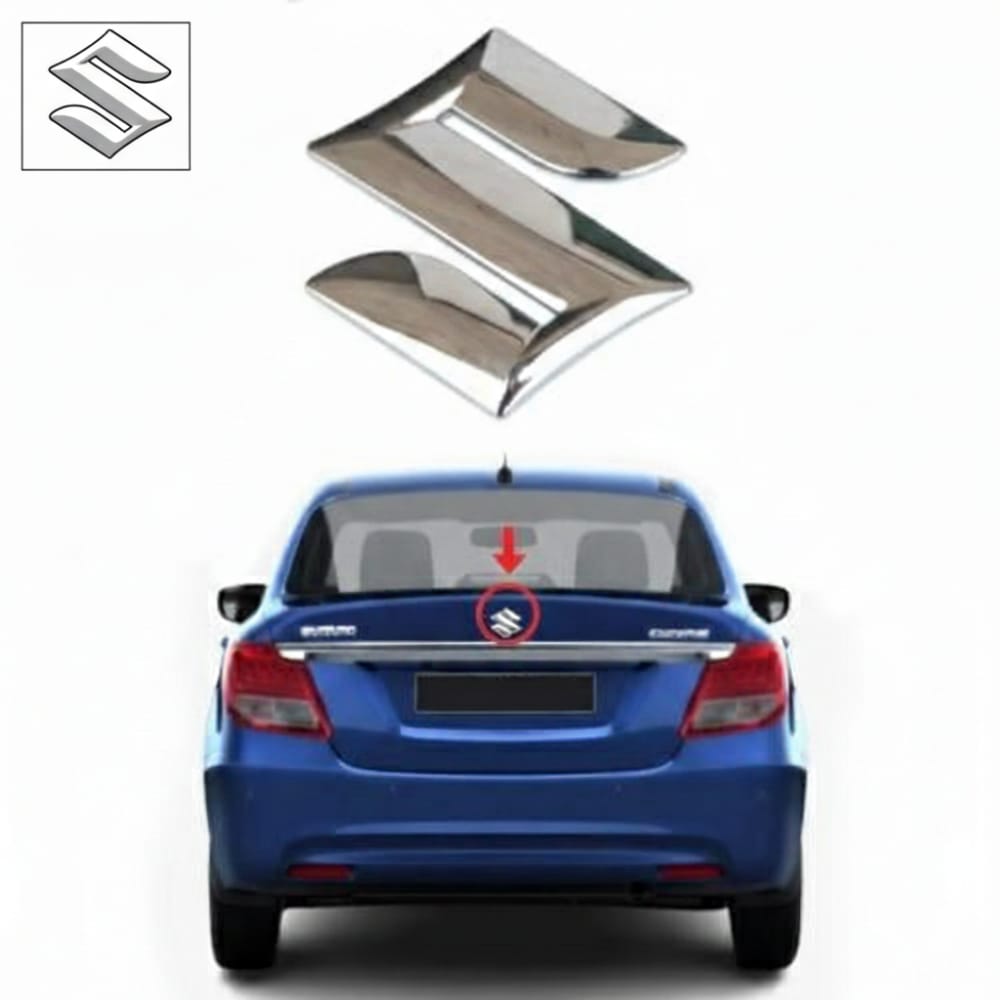 Original rear Suzuki emblem for Suzuki Dzire 2020-2024