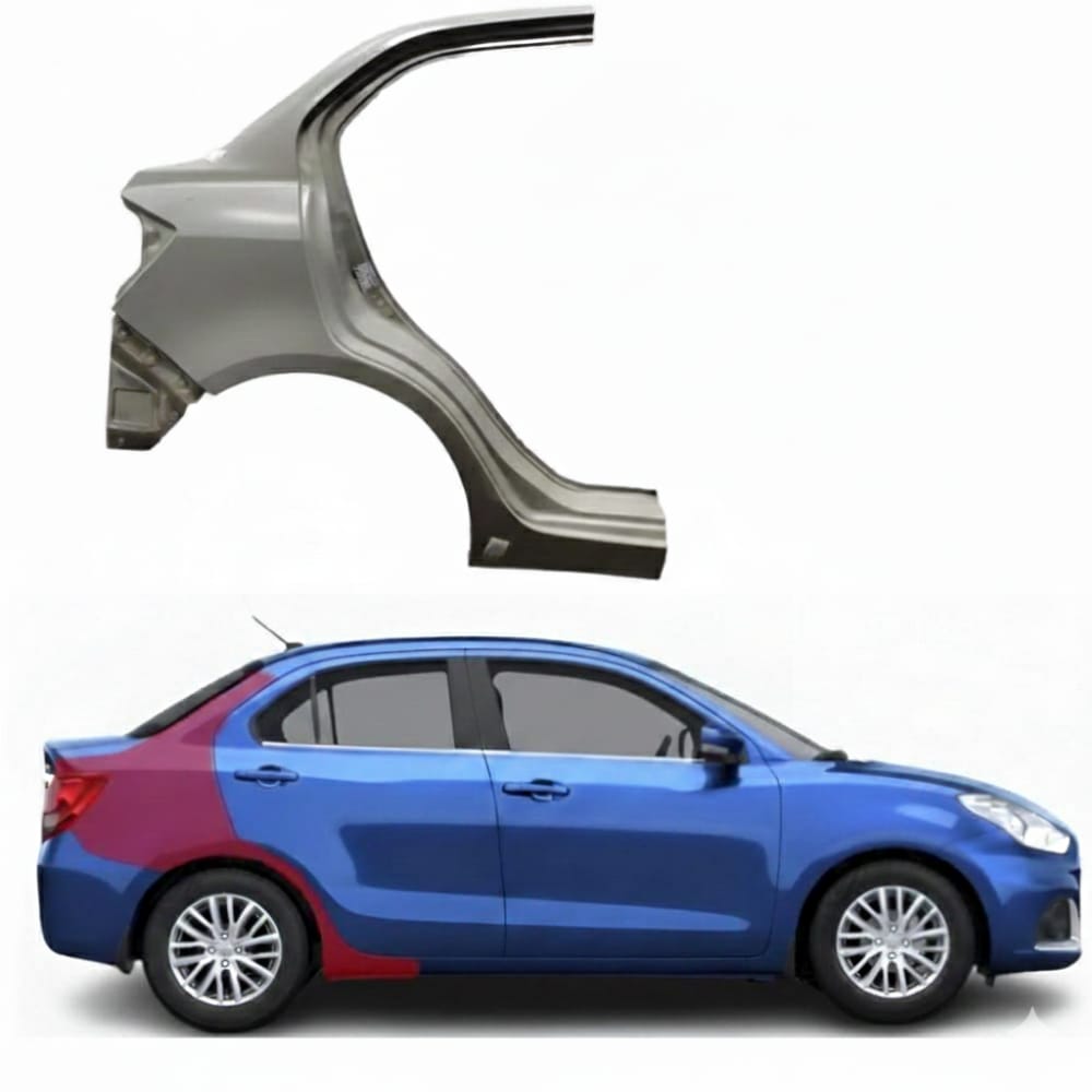 Original right rear fender for Suzuki Desire (2020–2024)