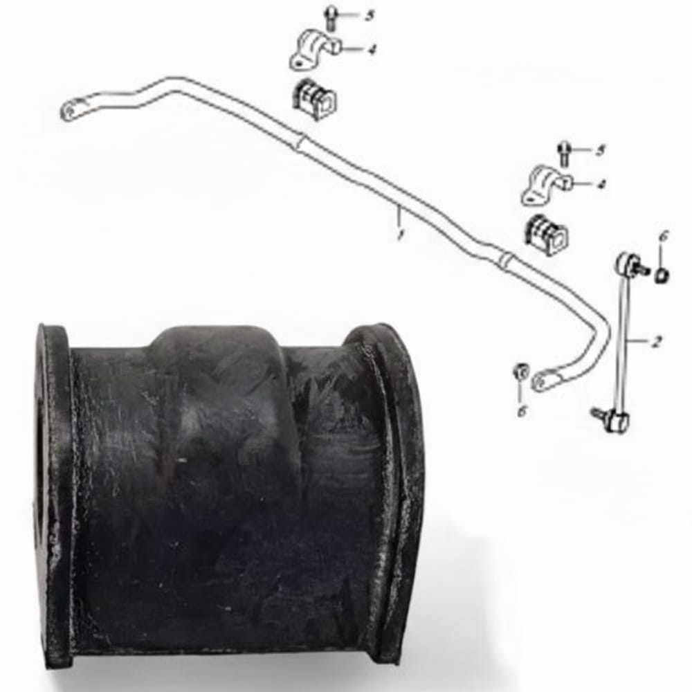 Original stabilizer shaft bushing for Suzuki Dzire 2020-2026