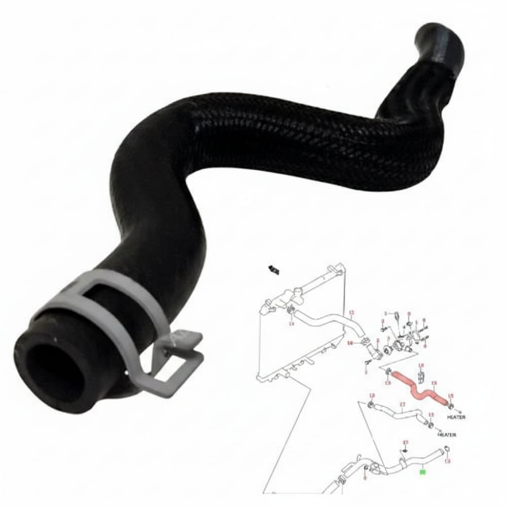 Right heater hose – Desire, original (genuine), 2020–2025, part number 16