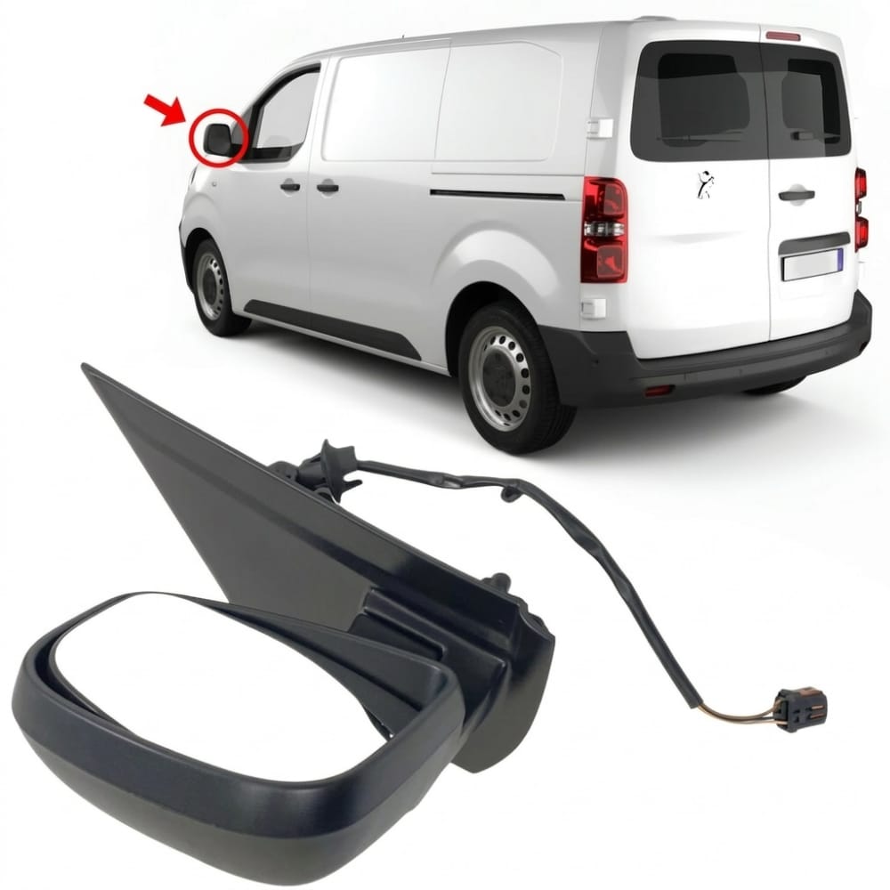 Left side mirror for Expert + Scudo