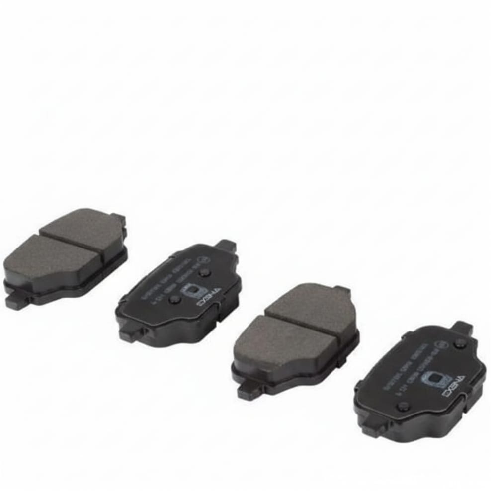 Rear Partner + New Doblo Brake Pads – Carbon Fiber Ceramic (Cable Handbrake)