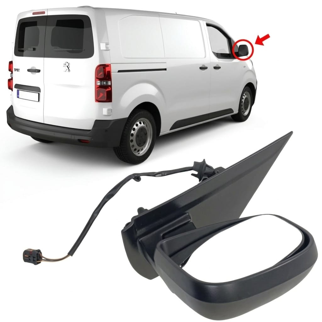 Right side mirror for Expert + Scudo