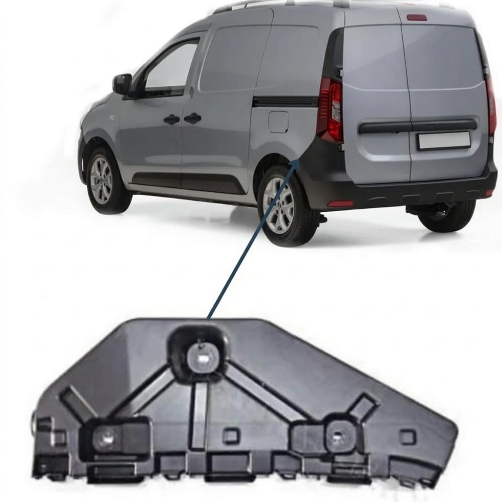 “Rear bumper bracket/support for Express – left side.