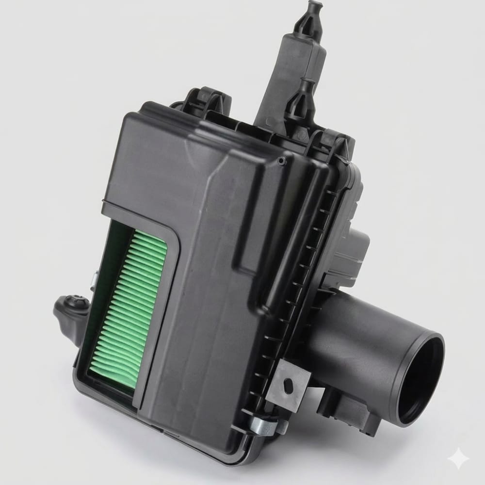 Air reservoir with air filter for Renault Koleos (genuine).