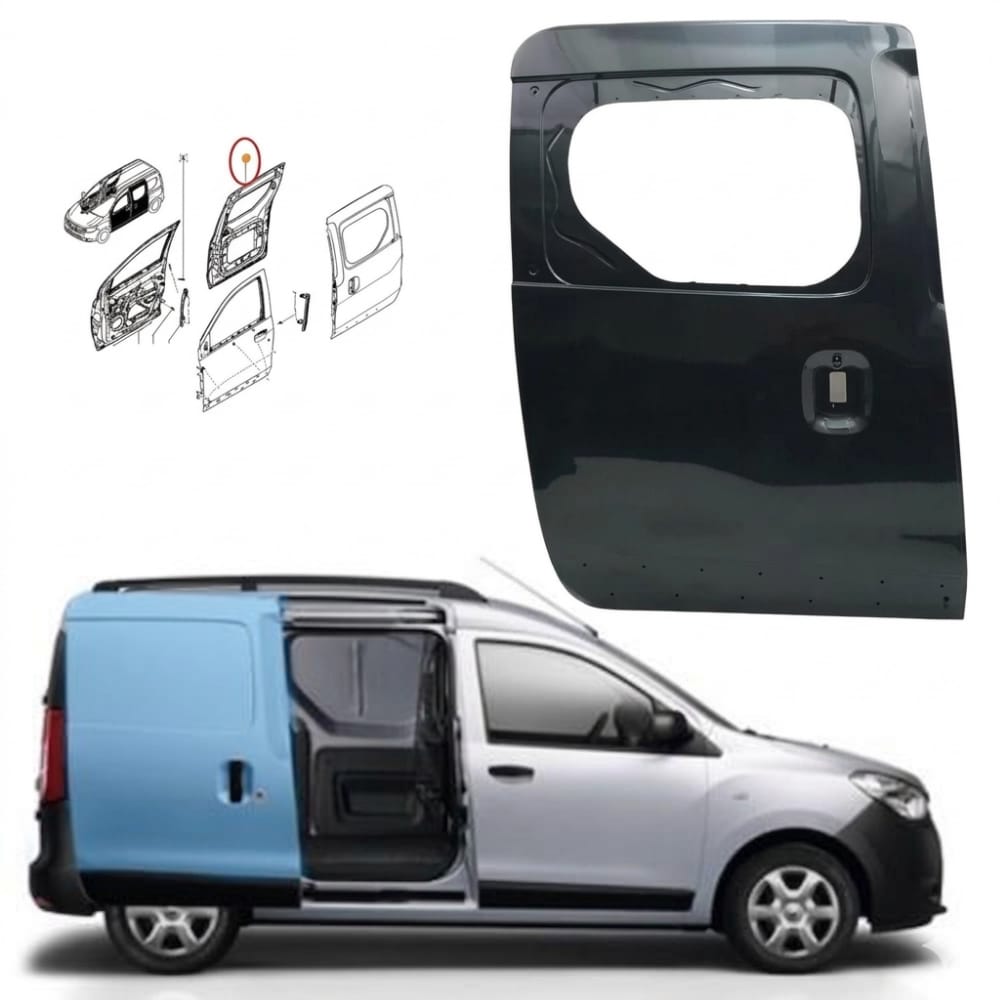 Ducato sliding door right – without cover