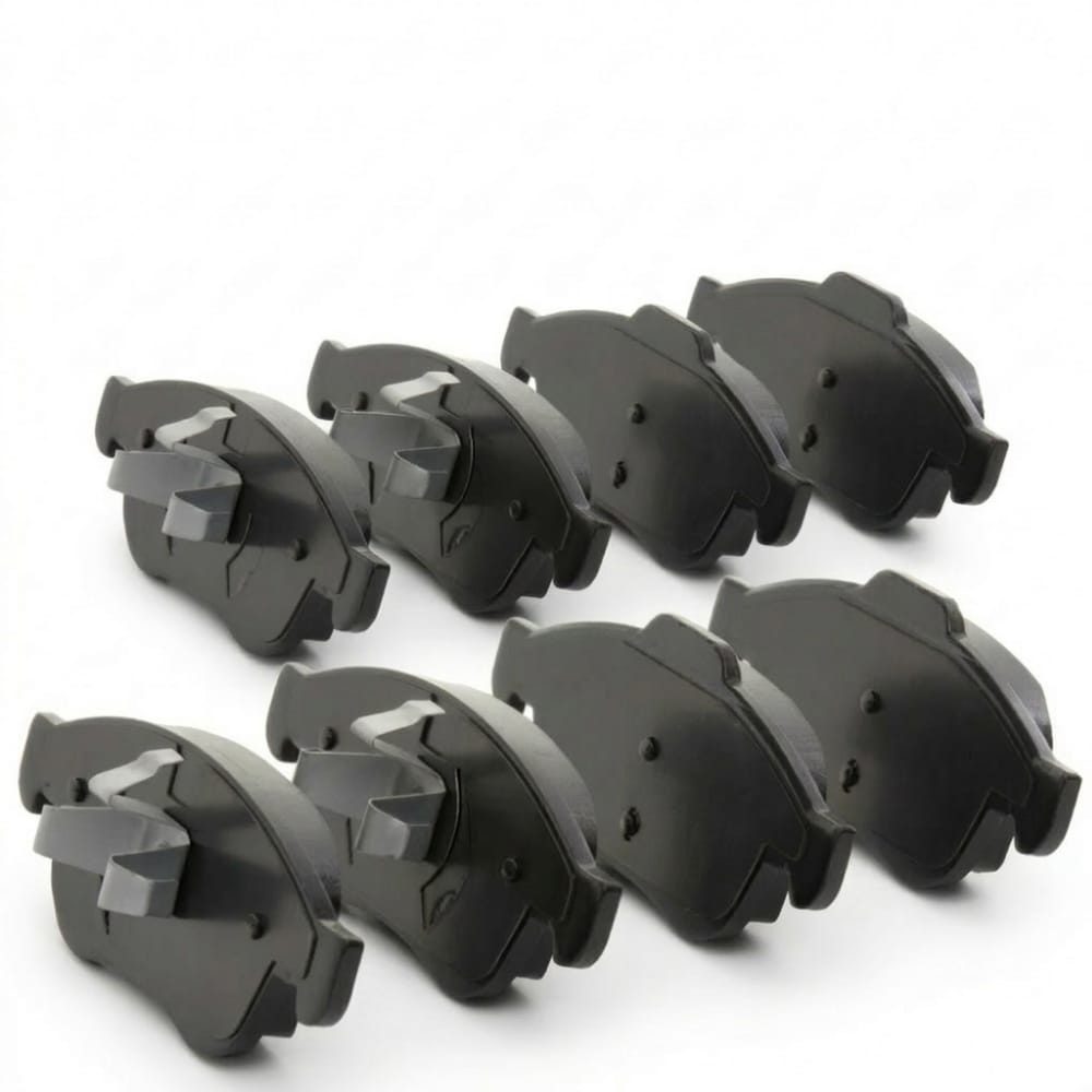 Front brake pads for Dokker and Duster – carbon fiber ceramic, three-month warranty against noise or any issues.