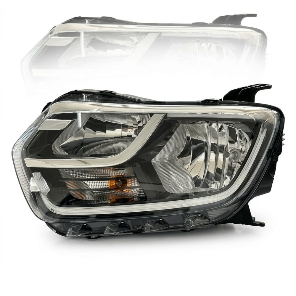 Left front headlight for Renault Duster (genuine).
