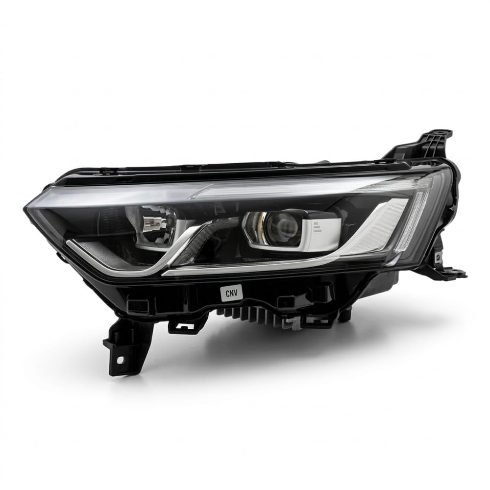 Left headlight for Koleos – Genuine (Original), full option.
