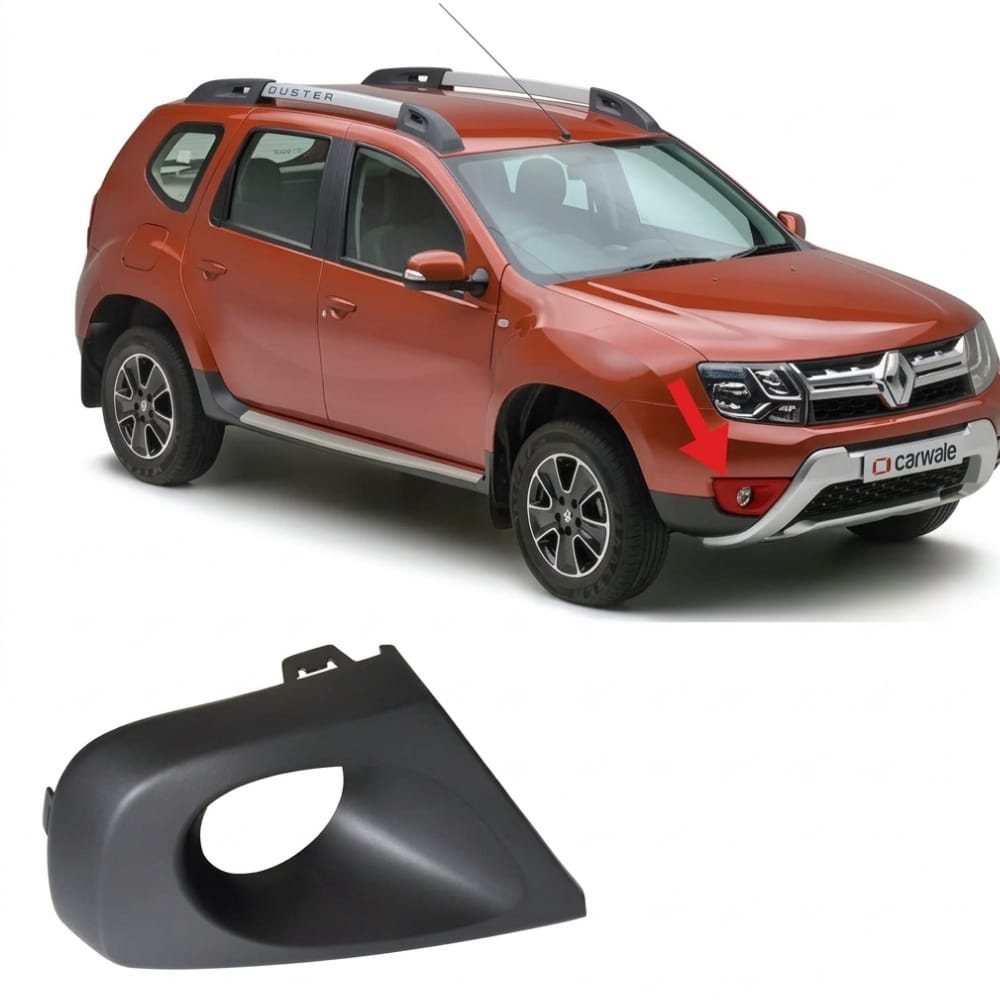 Right fog light trim for Duster