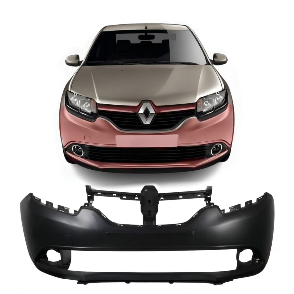FRONT BUMPER RENAULT SYMBOL 2014-2017