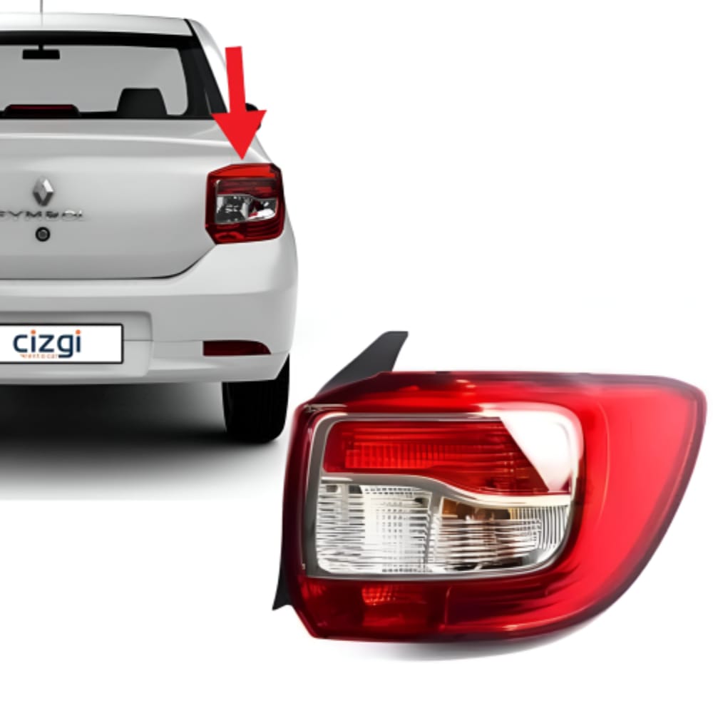 Right tail light – Renault Symbol (2015 model)