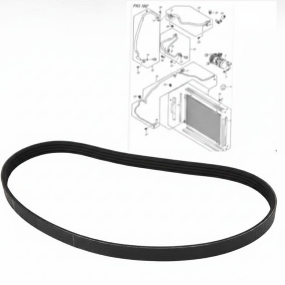 Original AC compressor belt for Suzuki Dzire 2020–2025 models