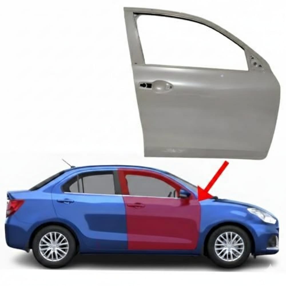 Original front right door for Suzuki Dzire 2020–2025
