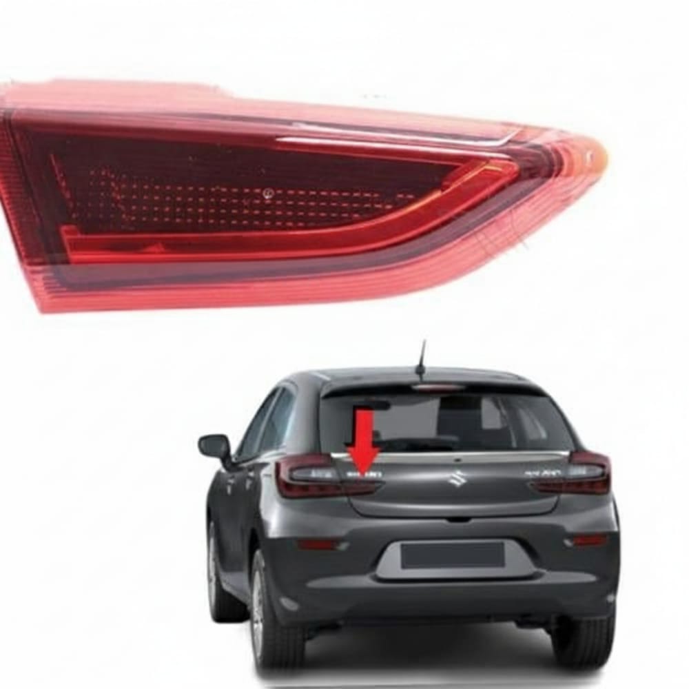 Original left inner rear trunk panel for Suzuki Baleno 2023–2025