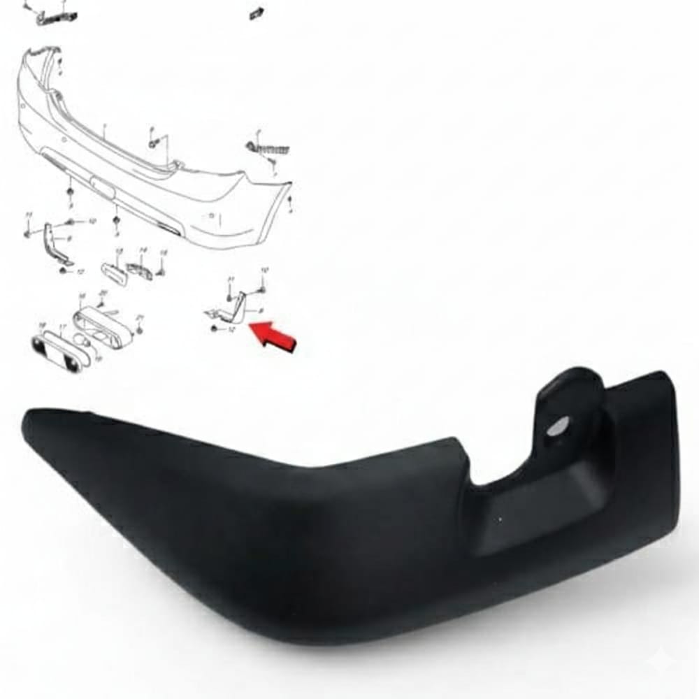 Original rear right fender bracket for Suzuki Dzire 2020–2025