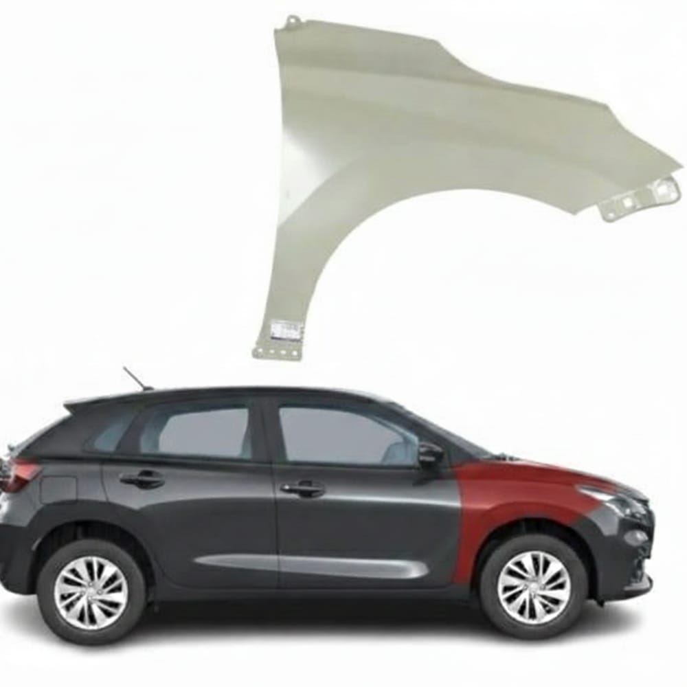 Original right front fender for Suzuki Baleno 2020–2025