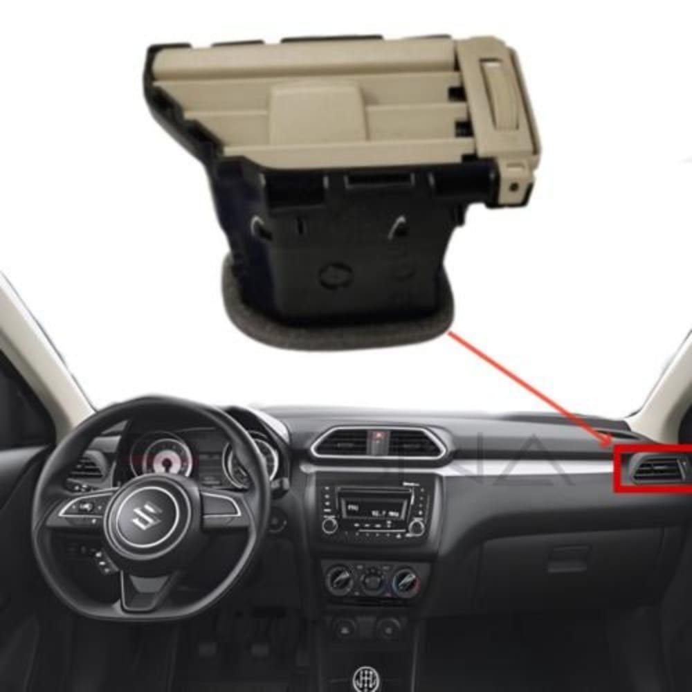 Original right side AC vent blades for Suzuki Dzire 2020–2025